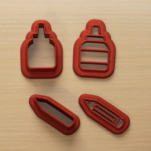 .Set Cuttere și Ștanțe - Stationary - Lut Polimeric